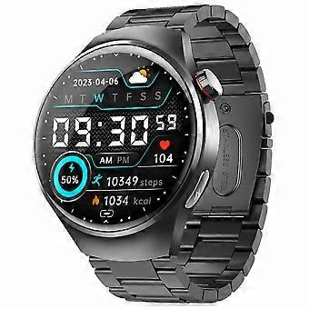 F600 Sports Smart Watch Heart Rate Monitor Fitness Tracker with Steel Strap