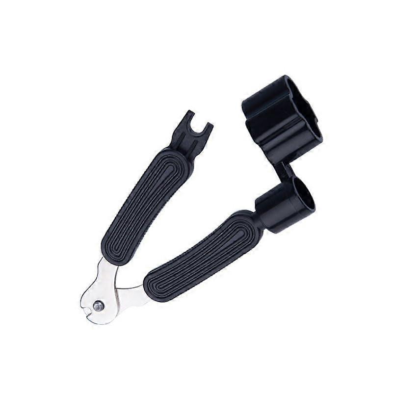 3 in 1 Guitar String Winder Cutter and Pin Puller Tool for Fast String Replacement