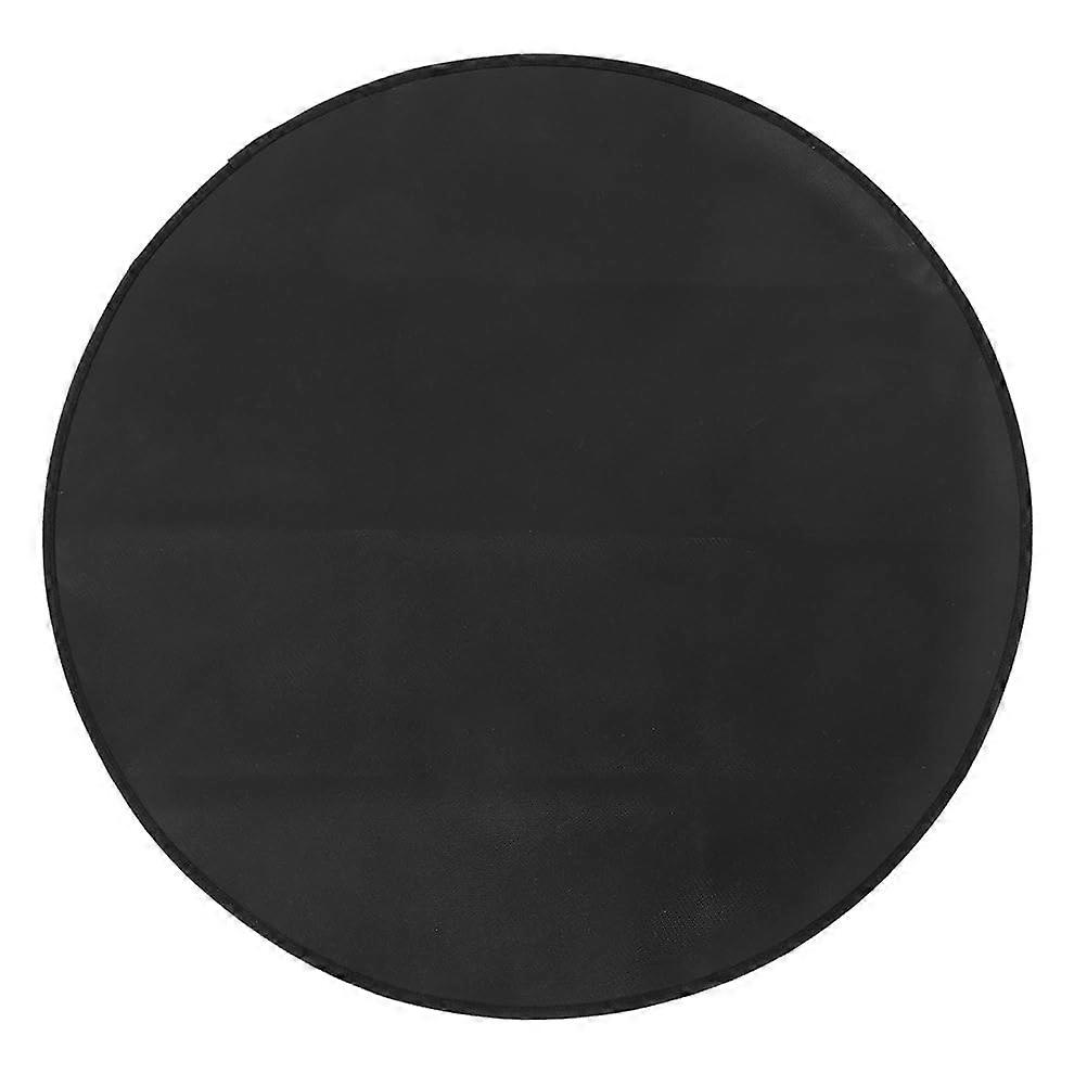 Round Fireproof BBQ Grill Mat 24 Inch Heat Resistant Fire Pit Pad for Deck Protector Camping