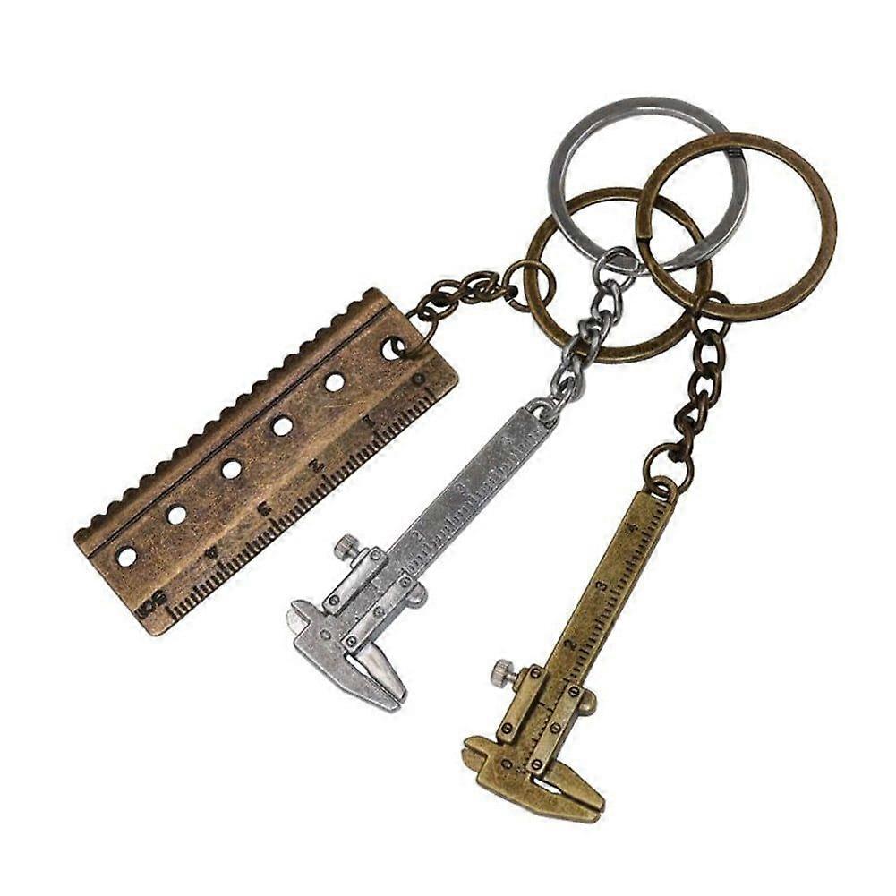 Caliper Tool Alloy Vernier Caliper Key Chain Caliper Measurement Measuring Tool