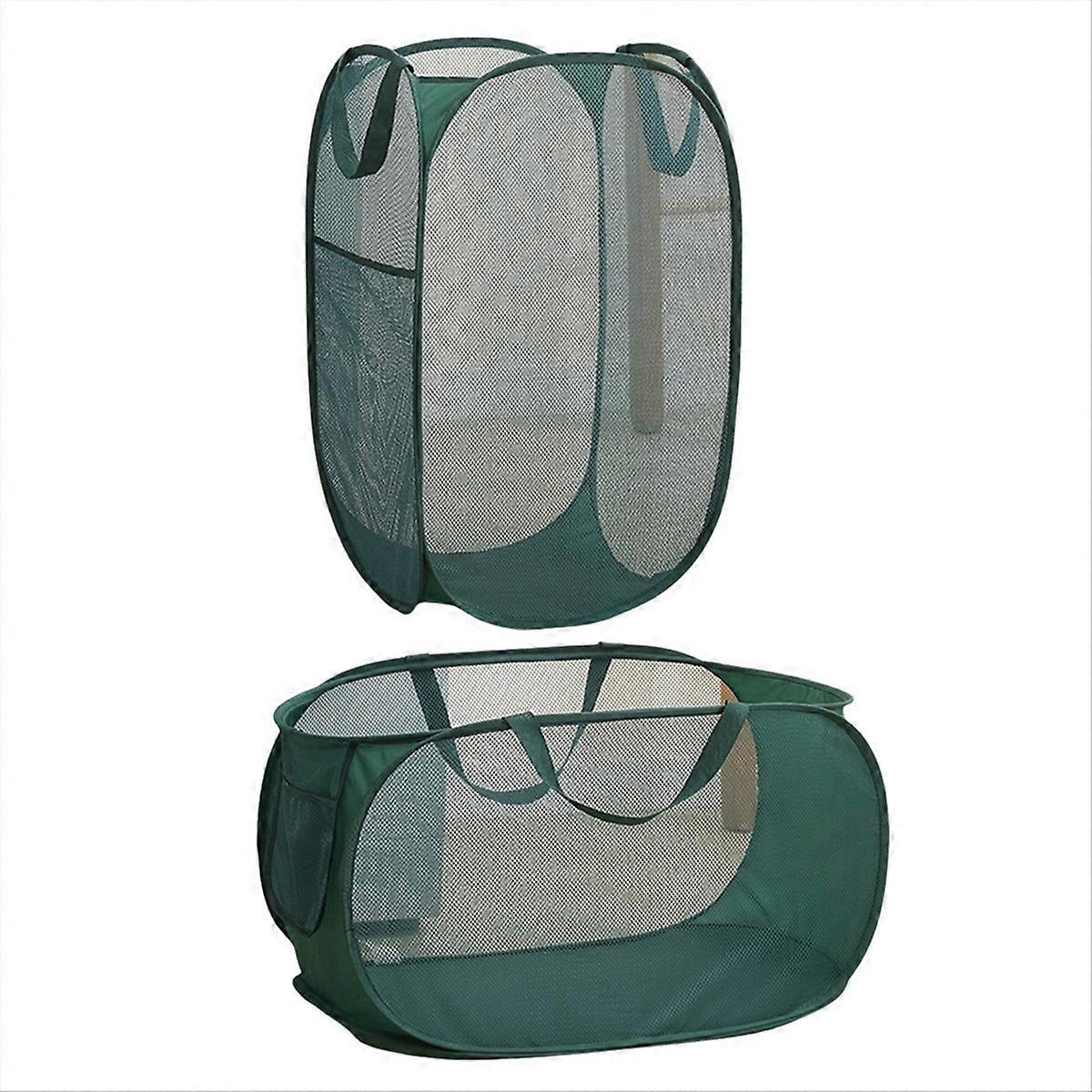 Portable Storage Basket Folding Hollow Dirty Clothes Basket
