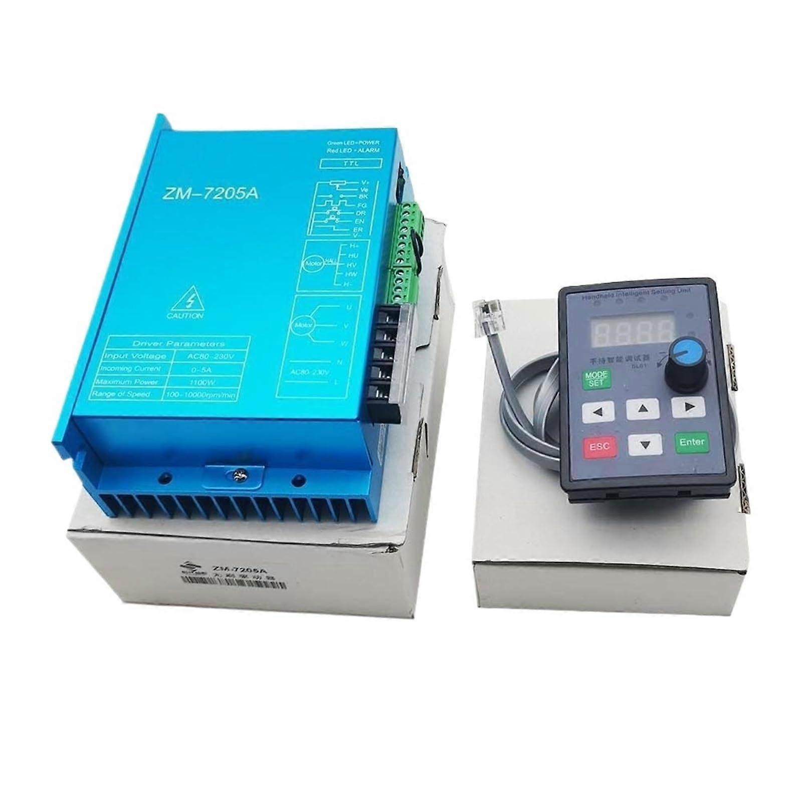 310V  Power BLDC Motor Driver 1100W Brushless DC Controller with Handheld Setting Unit ZM7205