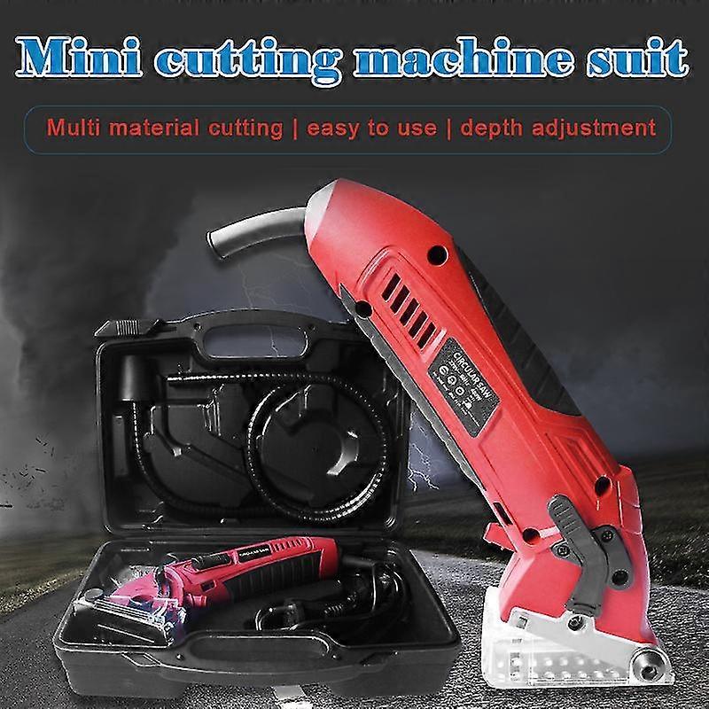 Mini Circular Saw Set Multi-Function Professional Compact Circular Saw for Wood Metal DrywallTile and Plastic Cutting