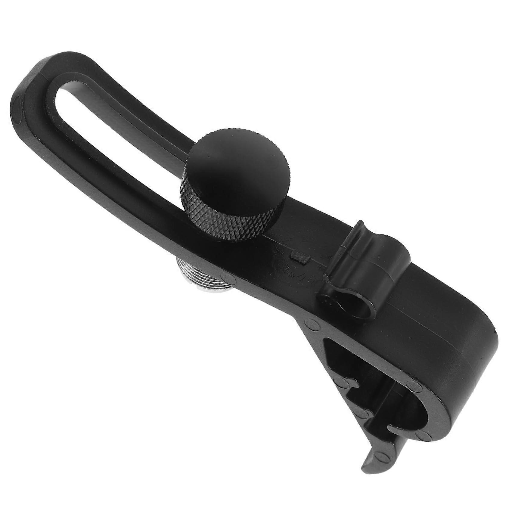 Drum Mic Clamp Adjustable Rim Mount Microphone Holder for Snare and Tom with 5/8 Inch Thread