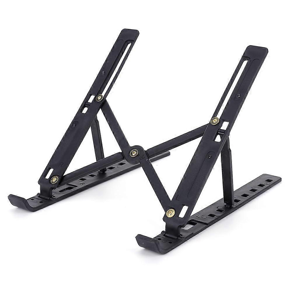 Adjustable Laptop Stand with 13Level Ergonomic Height, Foldable NonSlip Riser for Desk and Home