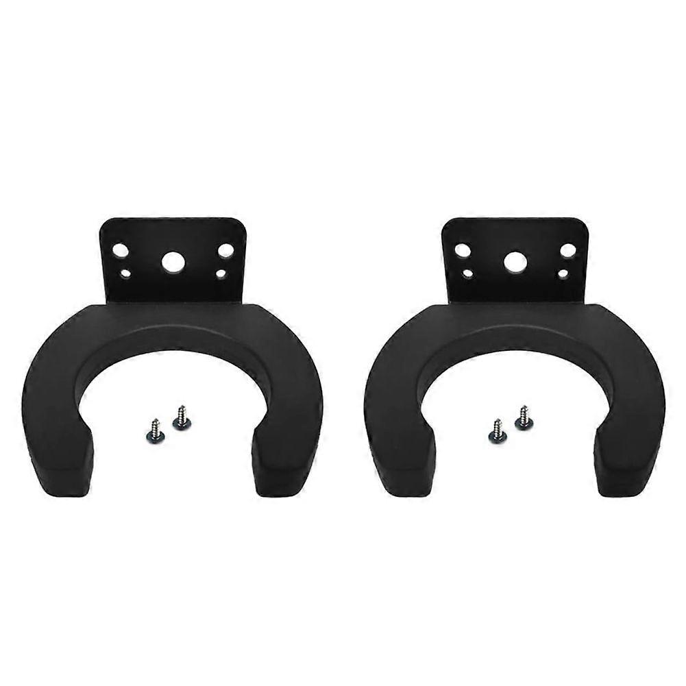2 Pcs Universal Wireless Microphone Hook Holder Stands Wall Hanger Rack Clip Clamp Brackets Wall Mounted