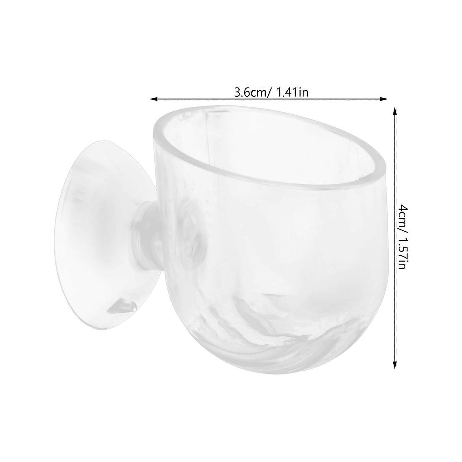 Transparent Aquarium Planter for Storage Use Acrylic Material 6Pcs