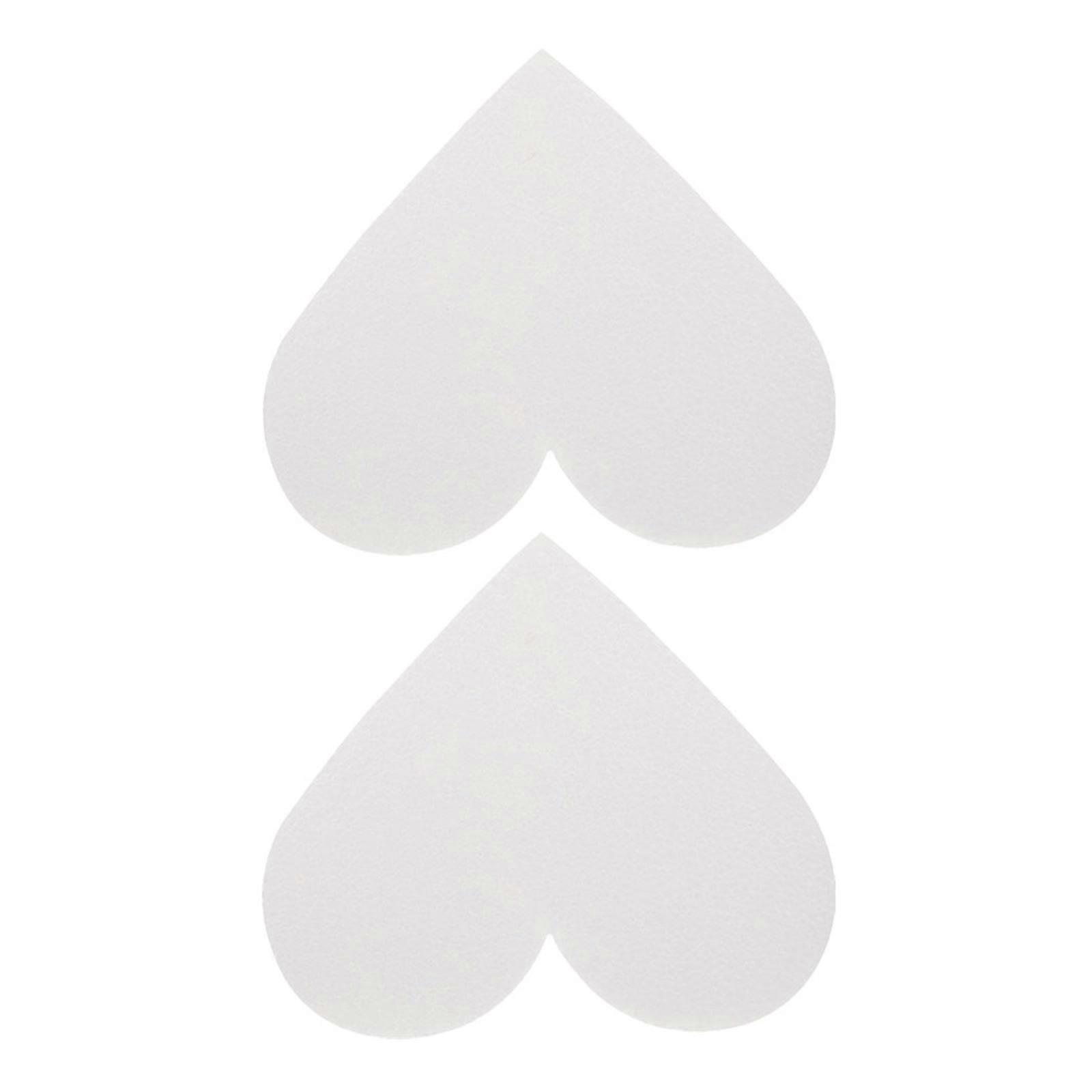 Heart Cake Dummies Foam Cake Model for Reusable Use 8Pcs