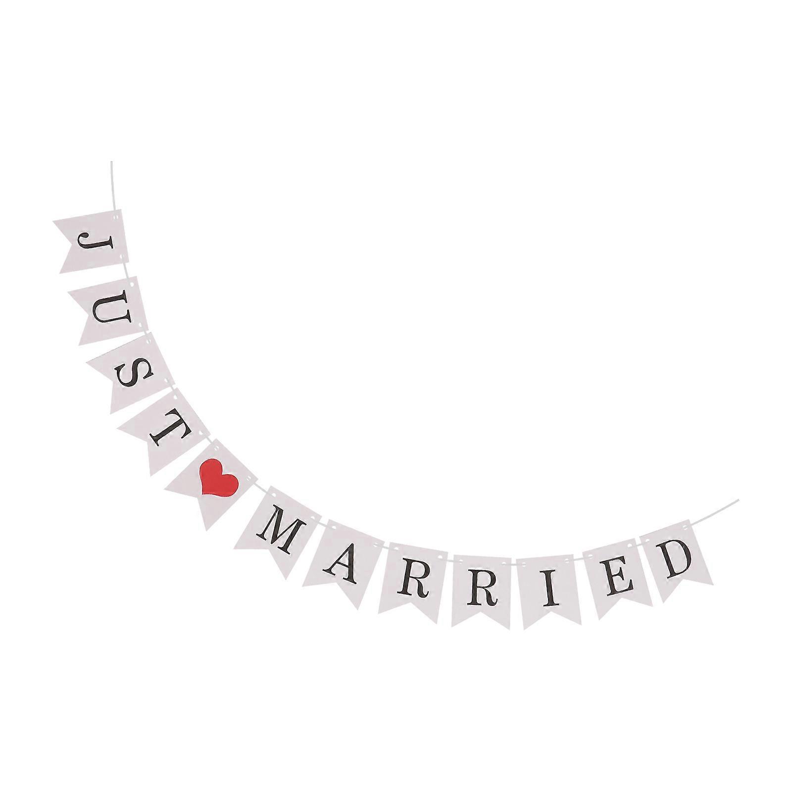 Bridal Banner Shaped Decoration for Wedding Set
