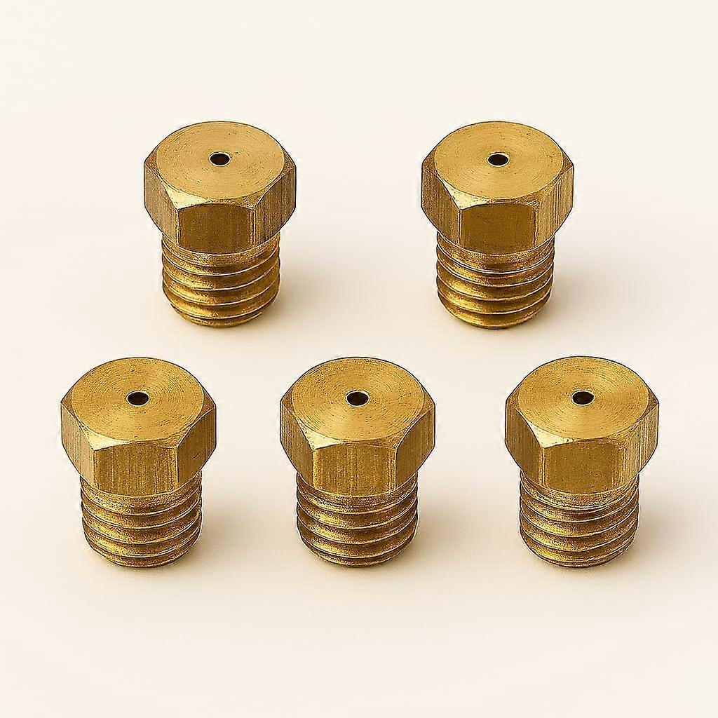 Natural Gas Hob Conversion Kit with 5 Burner Injector Nozzle Set for Consistent Flame Control