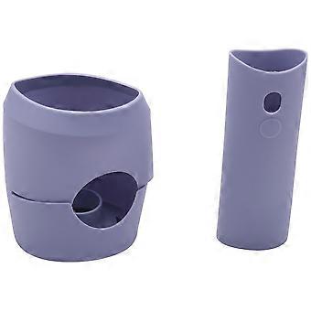 Purple Soft Silicone Protective Cover For Supersonic Hair Dryer,360 Full Protection Chargin Case Fo