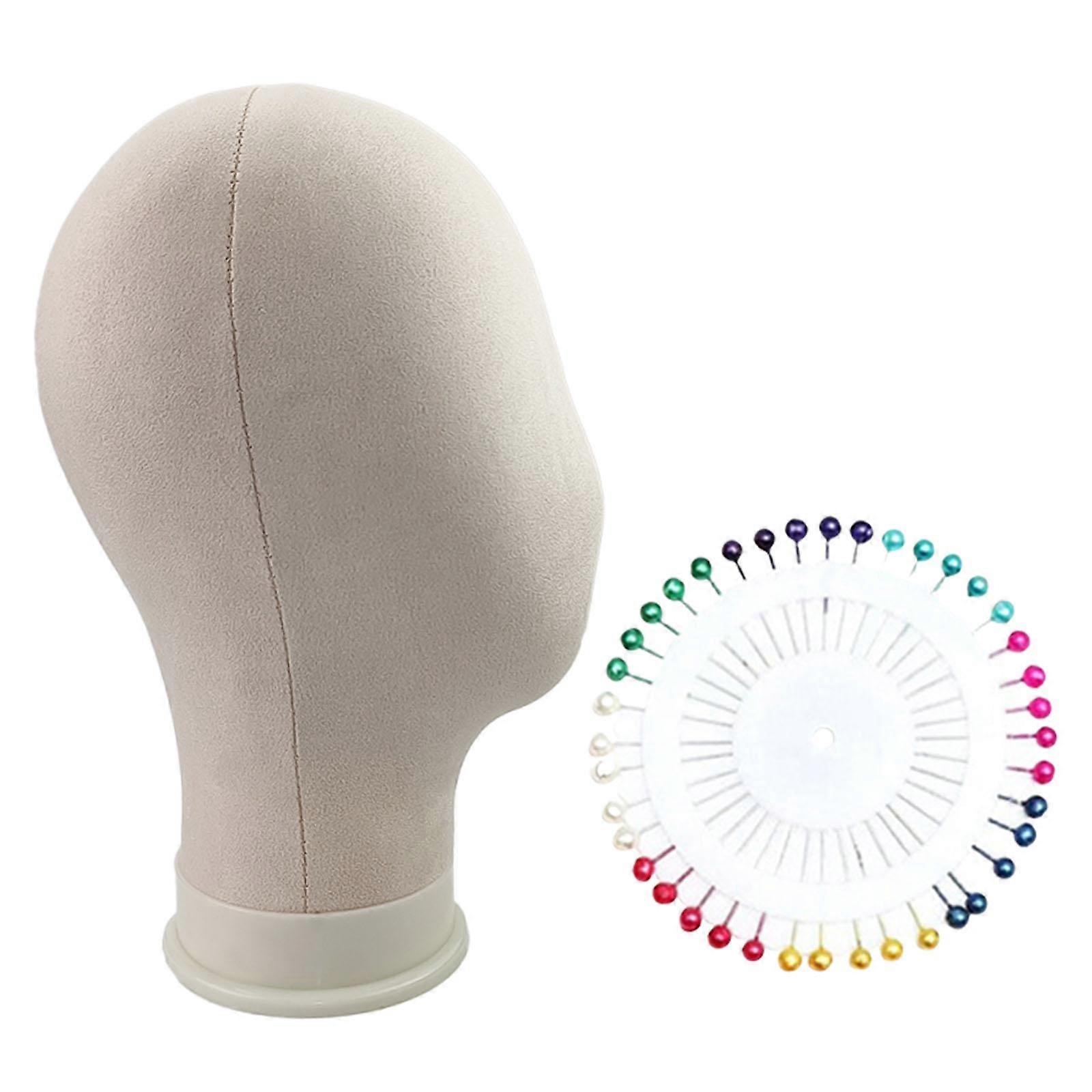 Mannequin Head Wig Head Stand Stable Base Professional Multifunctional Suede