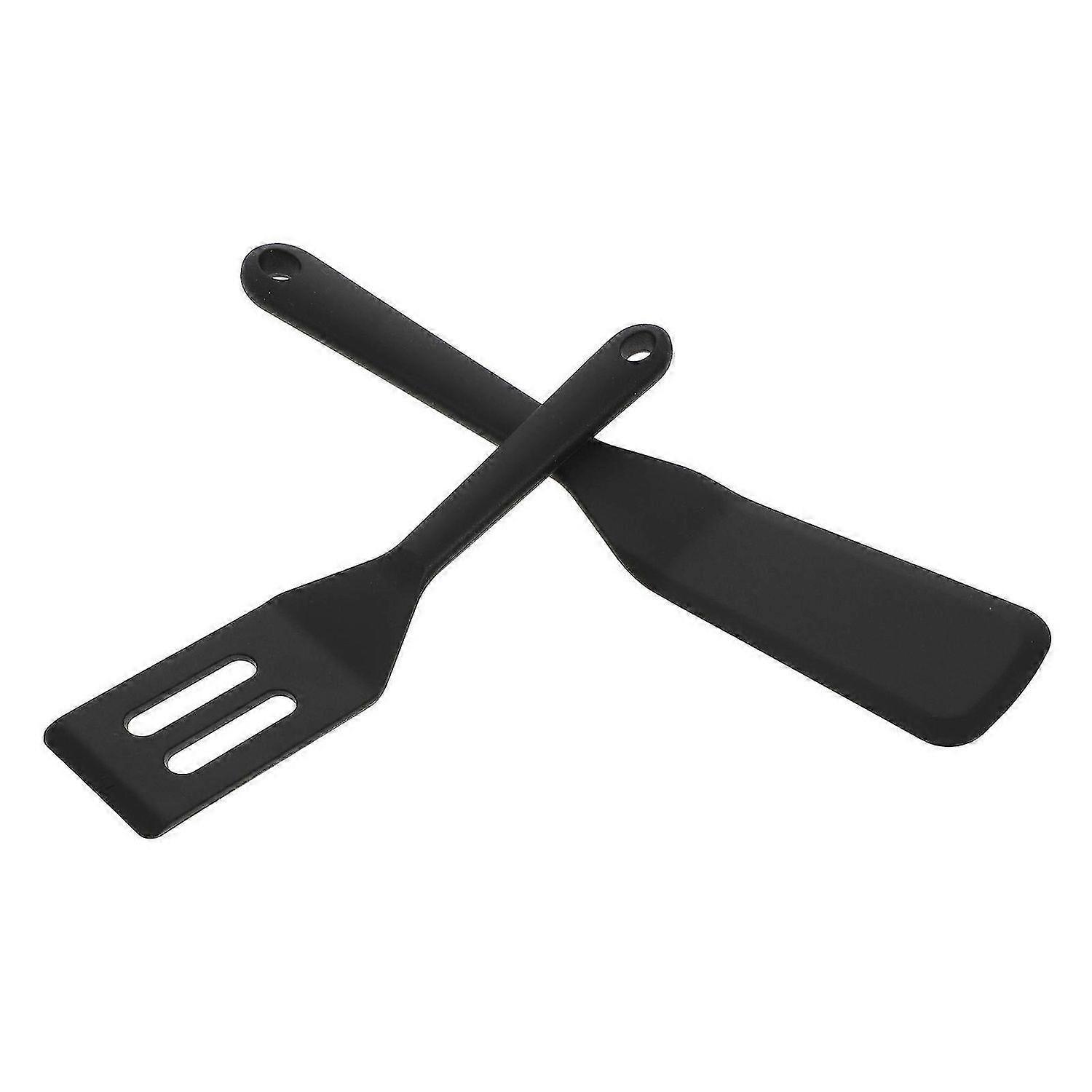 2Pcs Silicone Mini Kitchen Steak and Frying Egg Spatulas