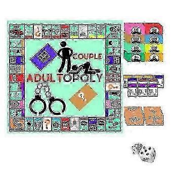Jogo de tabuleiro Monopoly para casais com tabuleiro de xadrez