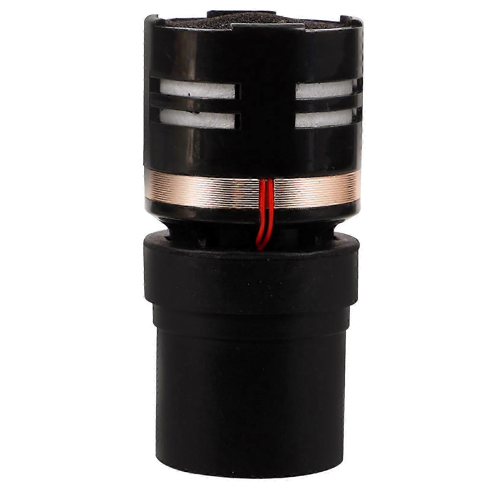 Dynamic Microphone Capsule Core for Mic Replacement Cartridge Black