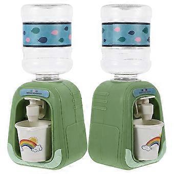 Kids Toy Water Dispenser for Play Kitchen 2Sets of Cartoon Water Dispenser