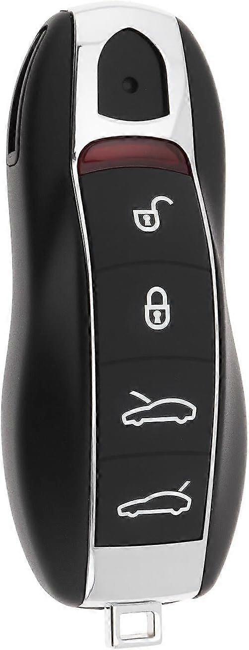 eMagTech 4 Button Car Smart Key Shell Remote Key Casing Compatible with Porsche Panamera