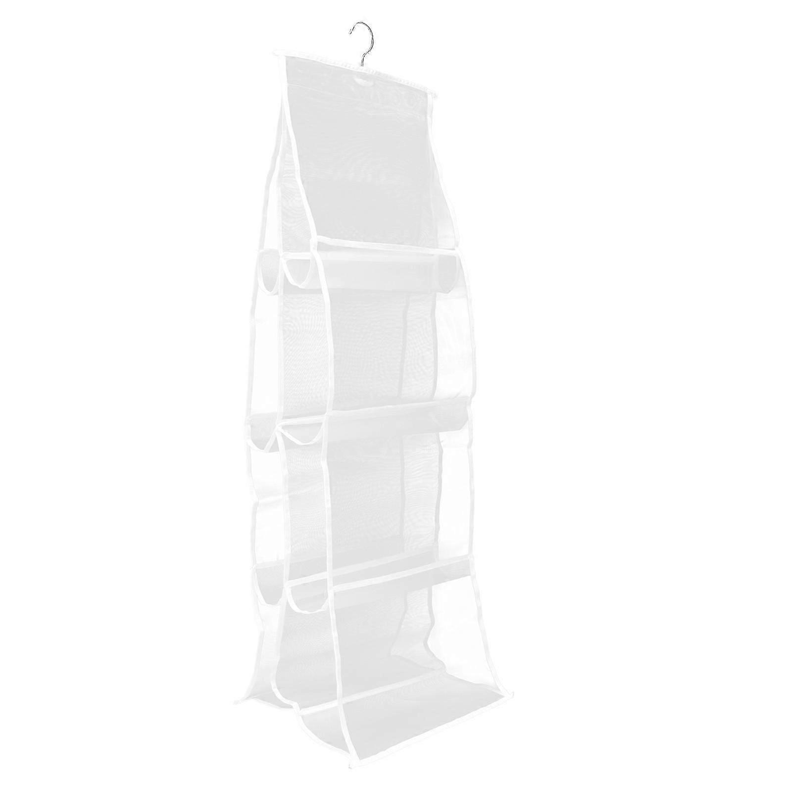 Transparent Multi-Layer Bag Storage Hanging Bag for Storage Use