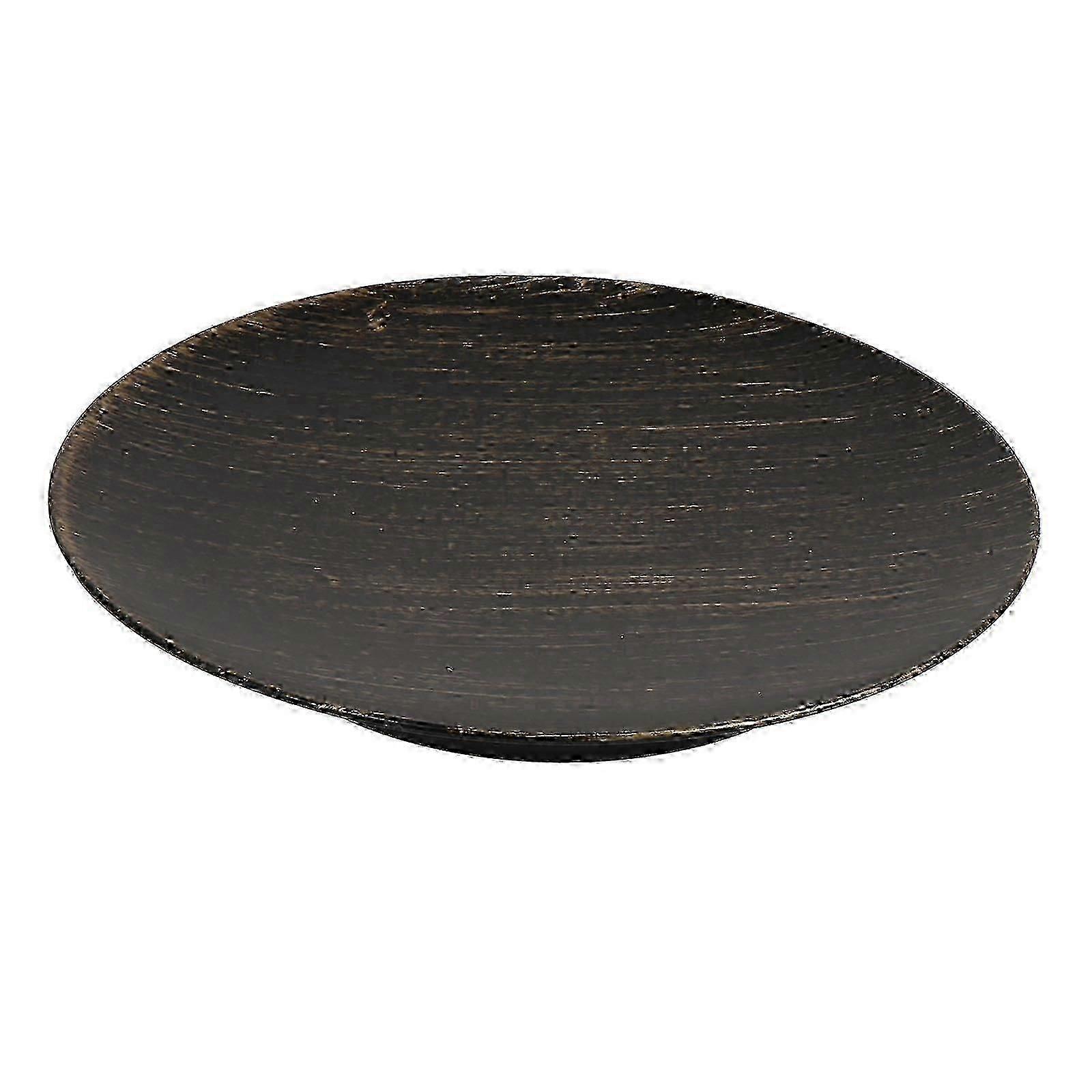 Candlestick Base for Decor 1Pcs Iron Round Candle Tray