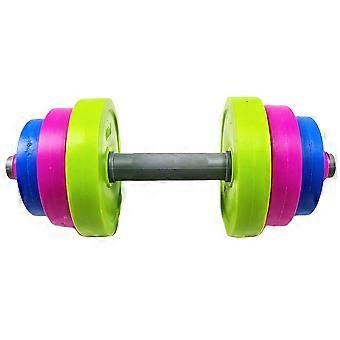 1 Set Practical Children Dumbbell Bodybuilding Exercise Equipment Training Arm Muscle Fitness for Kids Gym Home (Short Style)