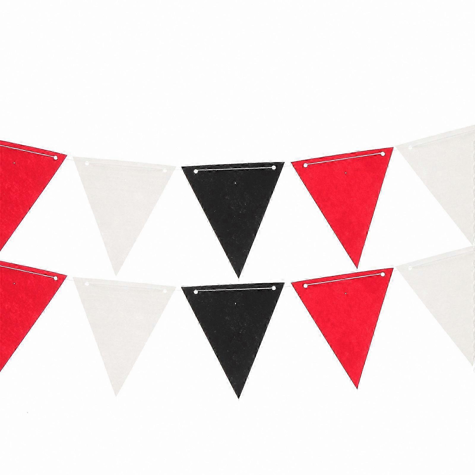 Assorted Pennant Strands 6 Pack for Academic Event Wall Decorations