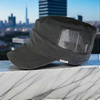 Big Head Quick Drying Men Military Cap Army Style Navy Baseball Hats Outdoor Sun Protection Hat Flat Top Sun Caps Women 56-64cm