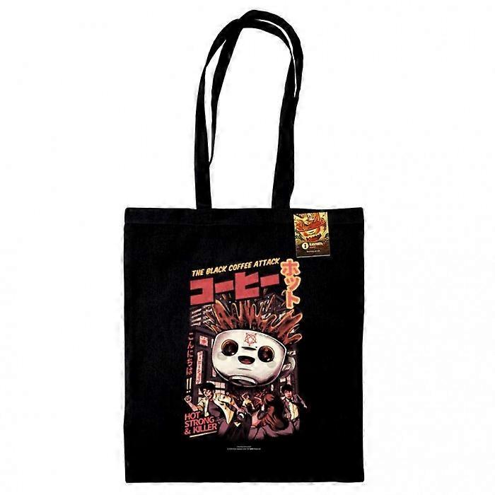 Ilustrata The Black Coffee Attack Tote Bag