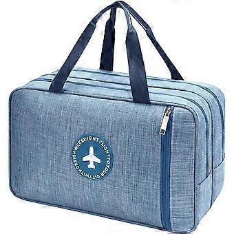 Trousse de toilette avec poche humide et compartiment sec, Trousse de toilette de voyage séparée humide et sèche Trousse de toilette étanche pour femmes et hommes