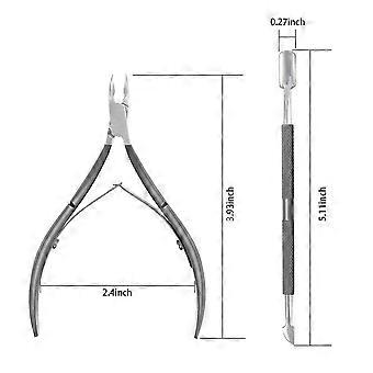 Cuticle Pusher Cuticle Nipper Stainless Steel