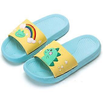 Boys & Girls sandals slippers dinosaur summer non-slip soft swimming pool outdoor beach indoor bathroom bathing shower kids water shoesactual shoe len
