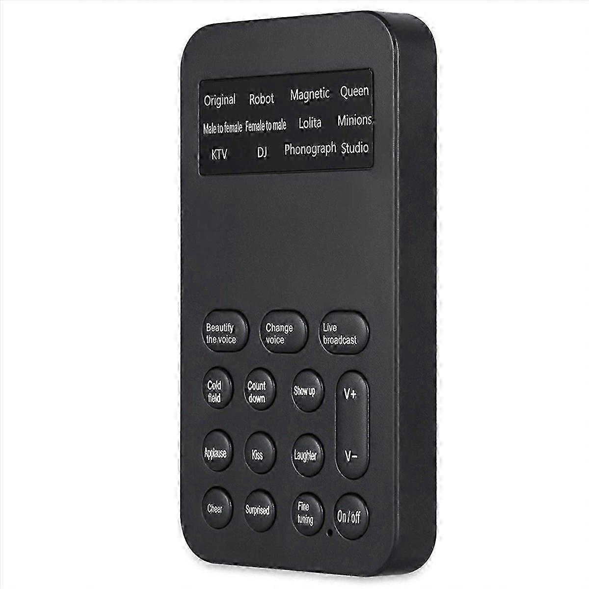 Stemvervormer Handheld Microfoon Stemvervormer met Geluid Multifunctionele Effecten Machine voor Telefoon