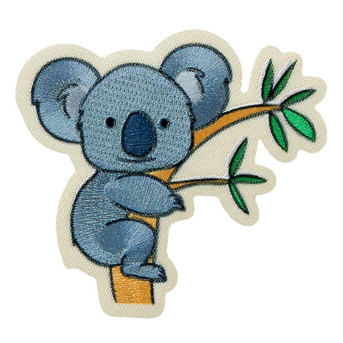 Aufnäher / Bügelbild - Recycl Patch Koala Ast Tier Think Green - Patch