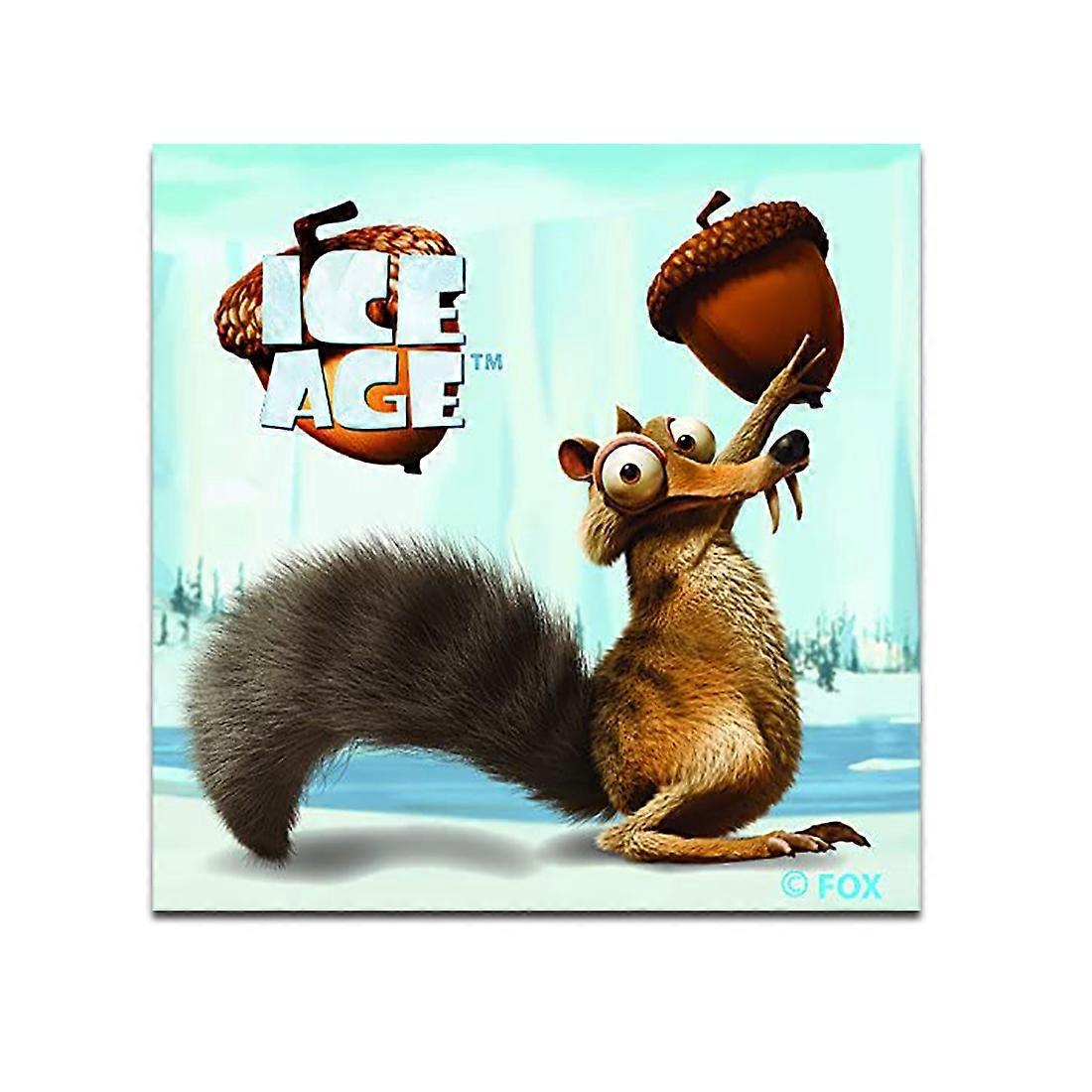 Ice Age Scrat tenant un écrou - Patchs / Patch thermocollant / Patch thermocollant / Patchs