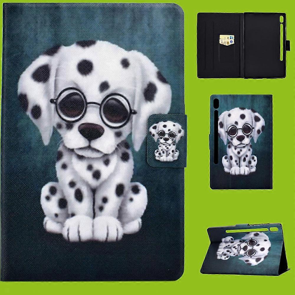 For Samsung Galaxy Tab A 10.5 T590 / T595 Motif 60 Case Faux Leather Cover Case