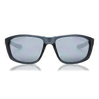 Nike LYNK FD1806 021 Full Rim Transparent Dark Grey Unisex Rectangle Sunglasses UV3 Original