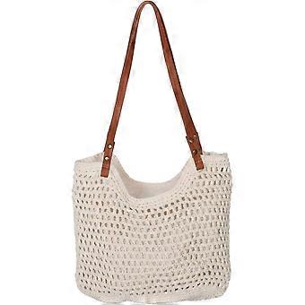 Bag Tote Large Aesthetic Tote Bag Mesh Straw for Women Summer Essentials Waterproof Travel
