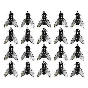 Bionic Fly Fishing Bait (20PCS) - 2024 Trout Jigs Swimbaits Dry Flies Bass Fly Fishing Lures Kit, Saltwater MediumHP