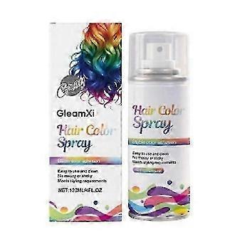 120ml Temporary Spray For Women And Kid, Washable Temporary Hair Dye Spray, Spray Non-sticky, For Cosplay Christmas Party