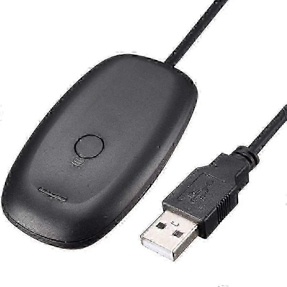 360 Wireless PC Controller Receiver - Windows Gaming Adapter - Black