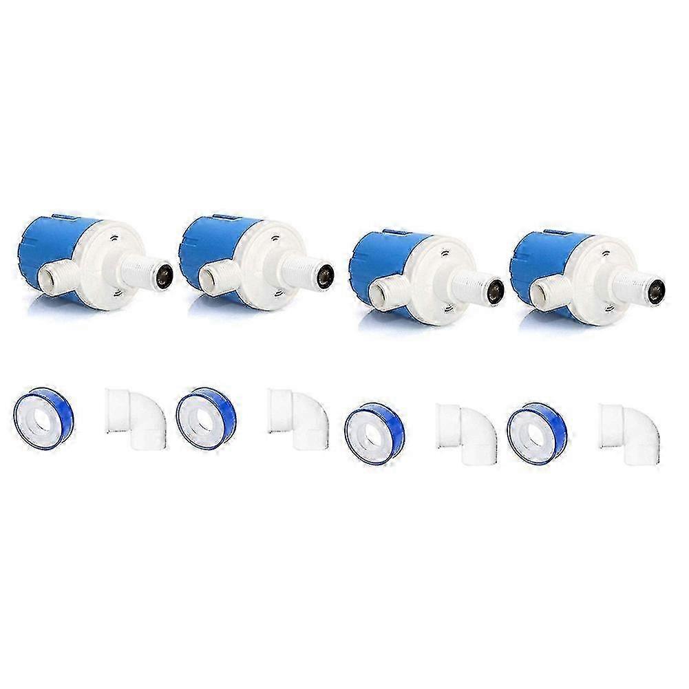 2 Set Automatic Water Level Control, 1/2 Inch Top Water Inlet Automatic Float Valve