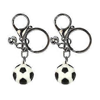 2Pcs Keychain Silicone Simulation Key Ring Memorial Pendant Universal