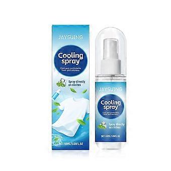 Kylande spray sommar för varmt väder, mint sval spray, isspray sport kall spray, fuktgivande kyldimma, kylspray för ansikte och kropp, lång la