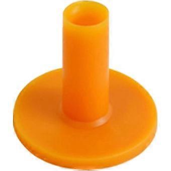 Golfing Rubber Tees 10Pcs With Tee Holder compatible with Practice Mat Indoor Outdoor Use Sizes 35mm 42mm 54mm 60mm 65mm 70mm