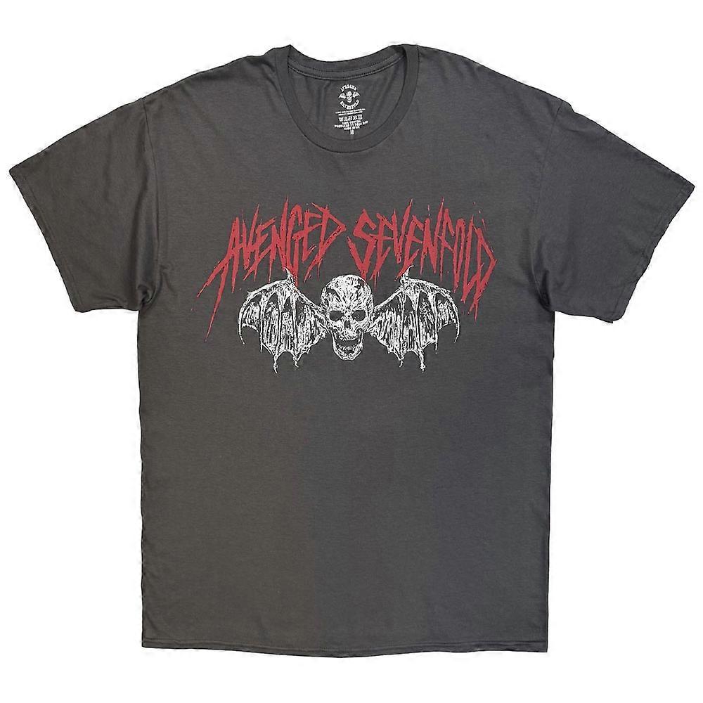 Avenged Sevenfold Skull Bat T Shirt