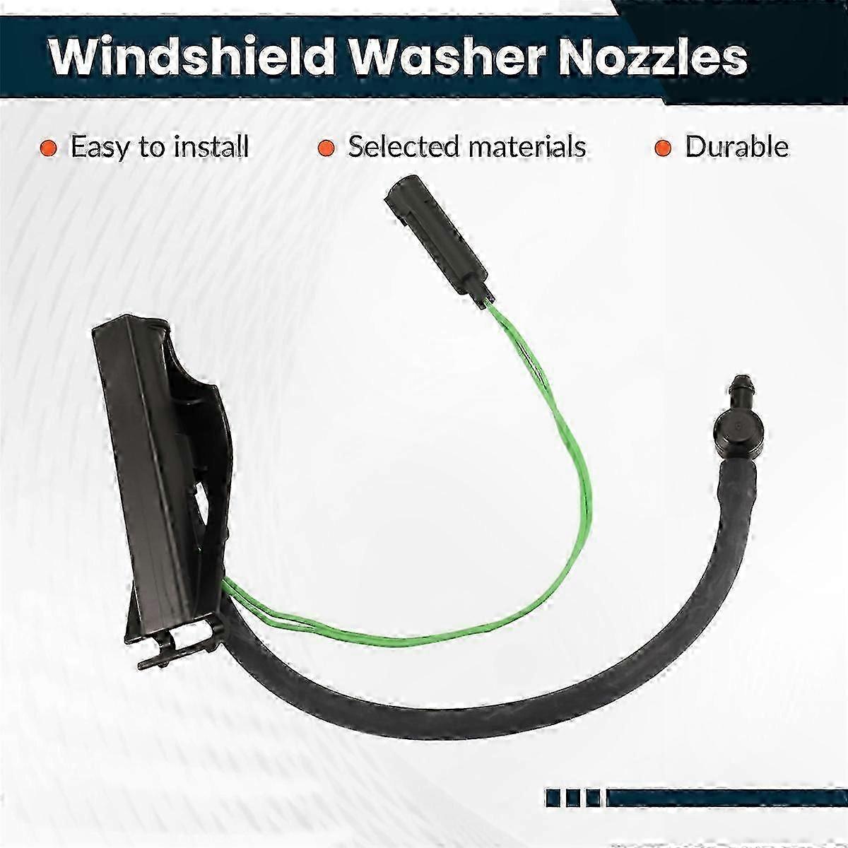 Heated Windshield Washer Nozzle Jet for Range Rover Evoque LR050779 Replacement
