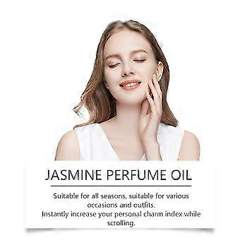 2pcs Women's Pheromone Roll-on Jasmine Perfume, Long-lasting Floral Fruity Fresh Elegant Scent
