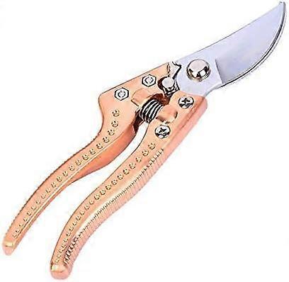 Professional Garden Pruning Shears Bypass Pruning Scissors Lightweight Ergonomic Grip for Branches
