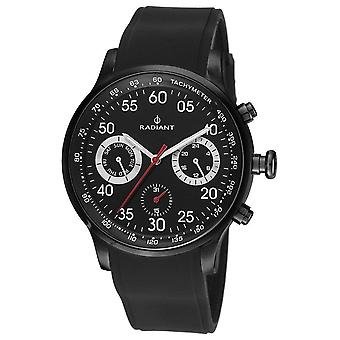 Radiant new tracking Quartz Analog Man Watch with Ra444601 Silicone Bracelet