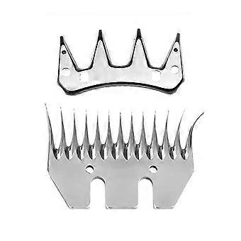 13 Tooth Detachable Animal Trimmer Blades for Oster Lister Heiniger Sheep Clippers for Goats Lambs Alpacas Horses B-SNNGV