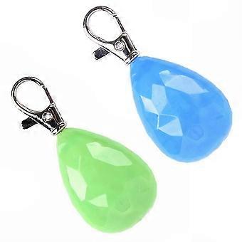 Outdoor Use Pet Safety Pendant Dog Collar Light, 2 Pcs